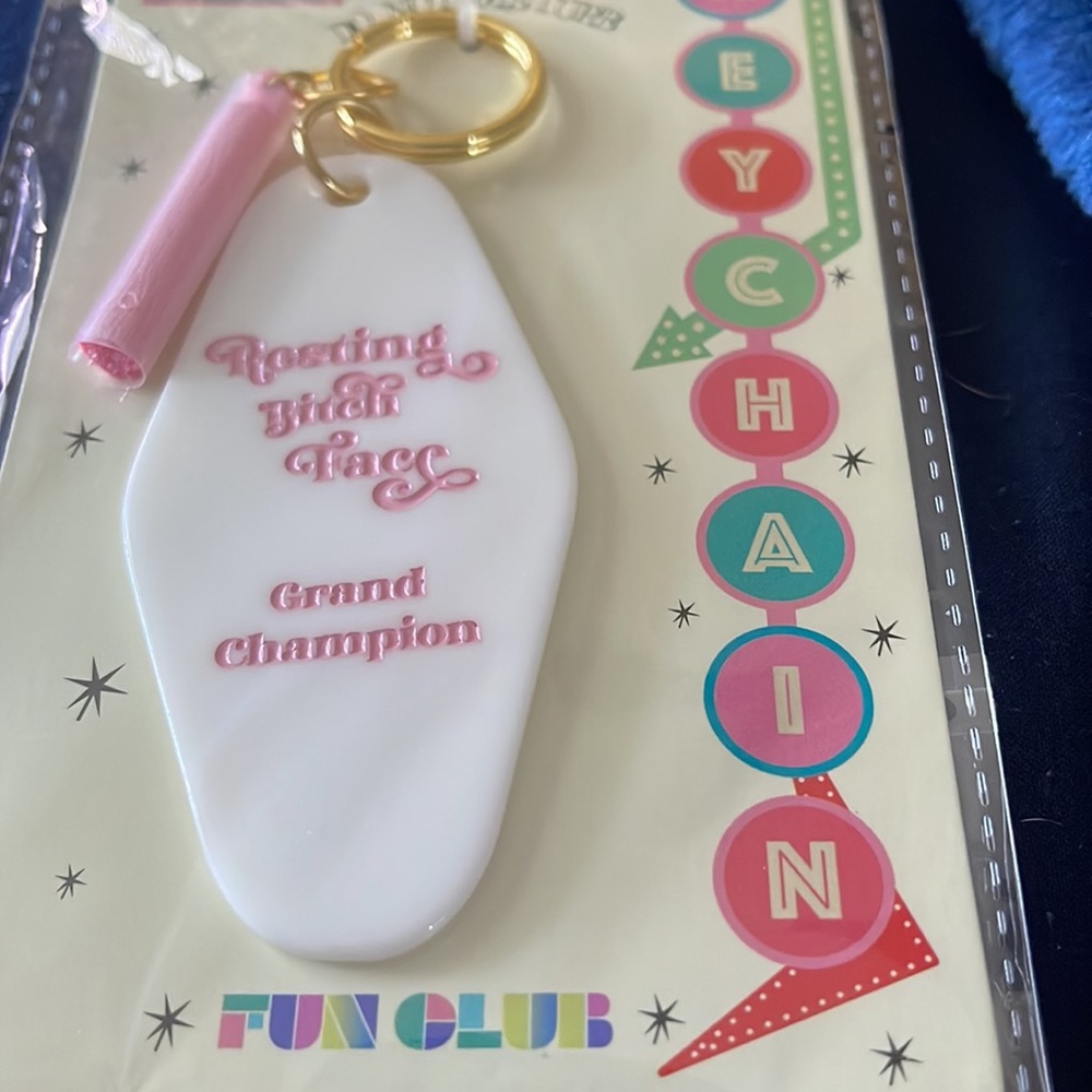 NWT Resting B*** Face Keychain - Picture 3 of 3